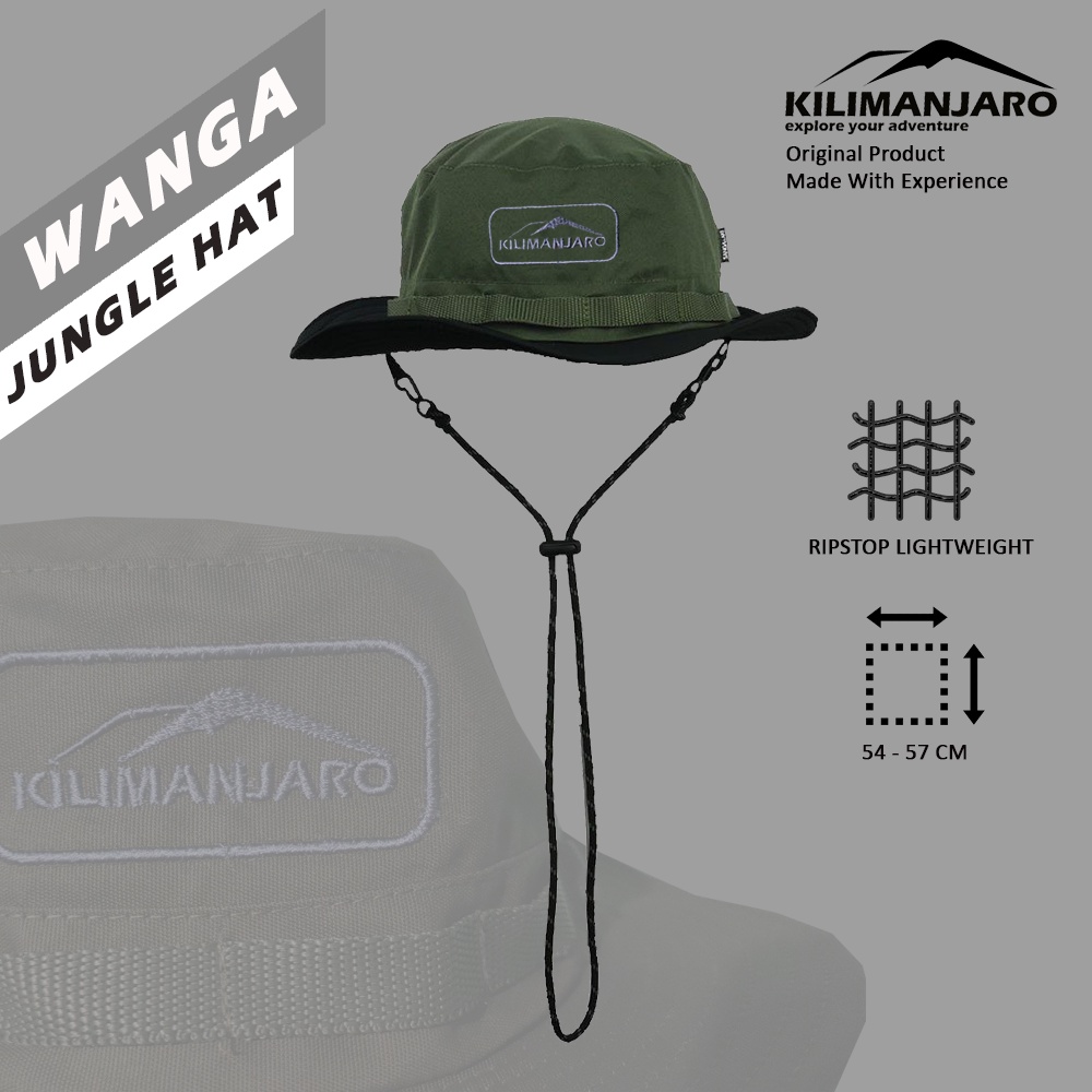 Jungle Hat Kilimanjaro Wanga - Topi Rimba Kilimanjaro Wanga - Topi Outdoor