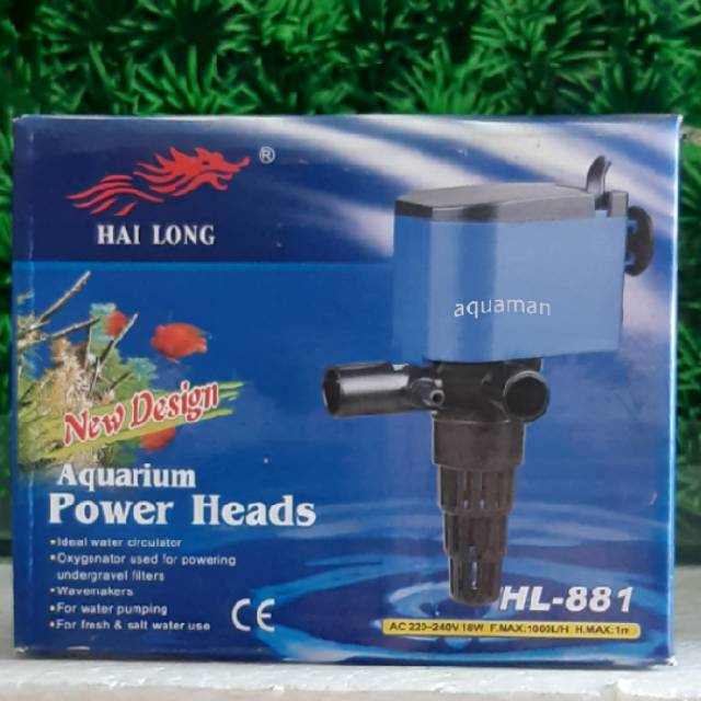 POMPA AQUARIUM POWER HEADS HAI LONG HL 881