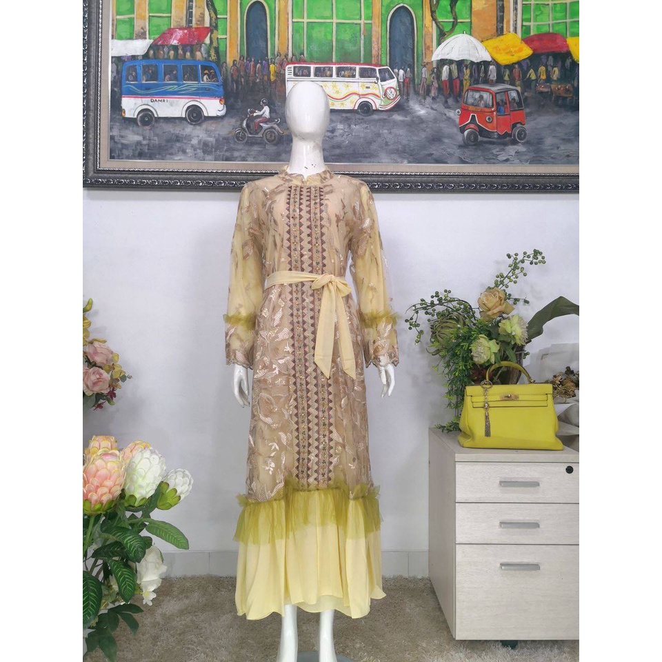 Gamis RKB Gamis Cantik Tile FHA BOUTIQUE