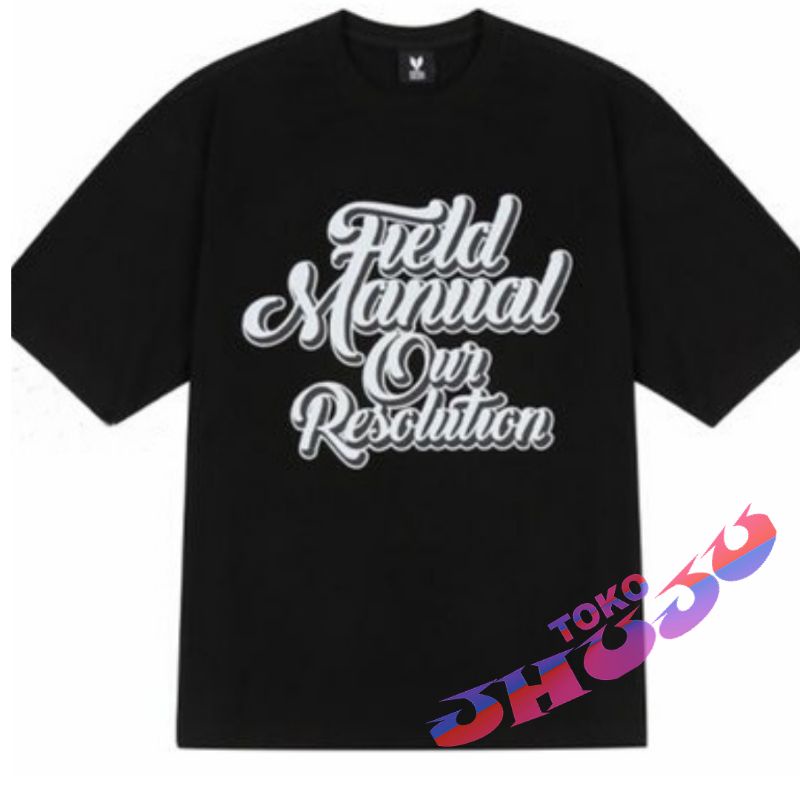 Baju T shirt kpop Jake wear Field Manual Our Resolution