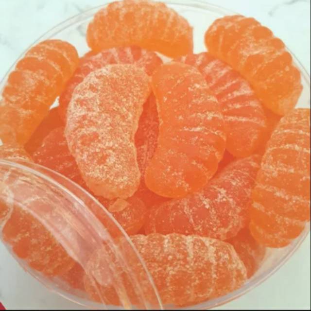 

Cemilan Bandung / permen jeruk jelly mandarin