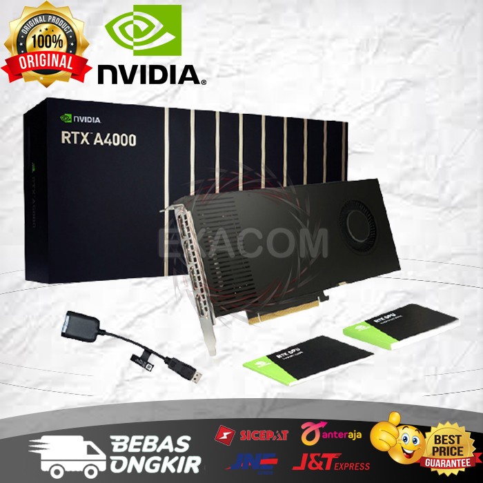 VGA Leadtek RTX A4000 16GB With ECC GDDR6