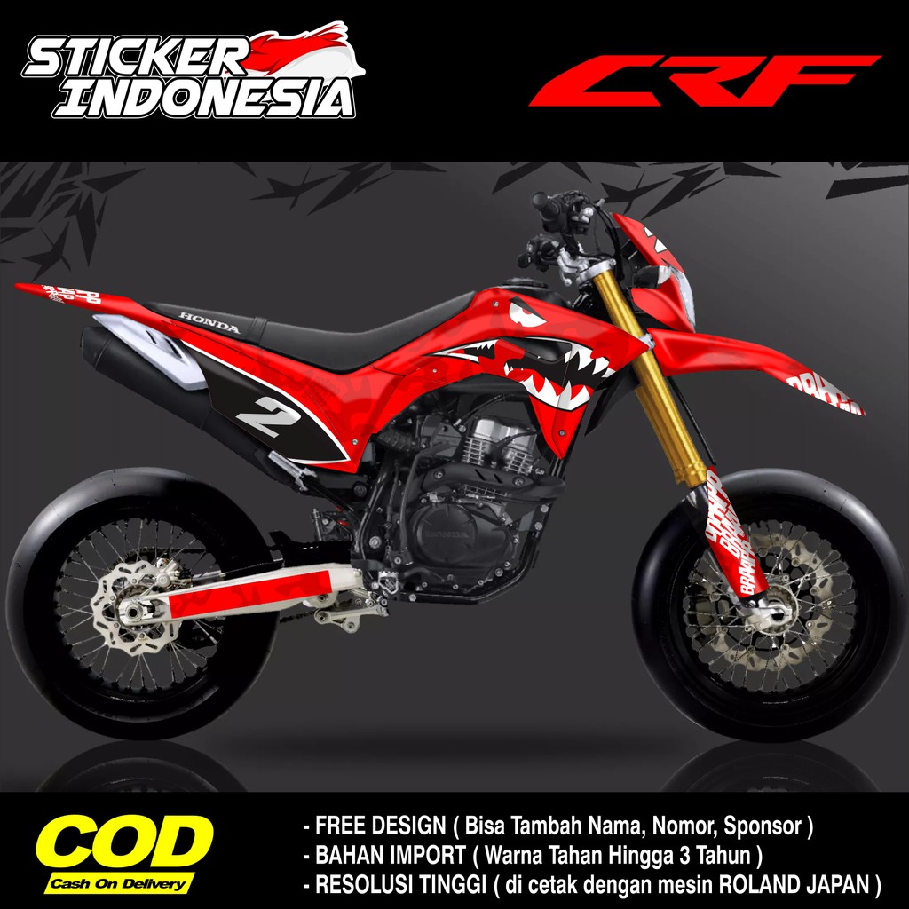 STICKER DECAL Trail CRF STRIPING FULL BODY