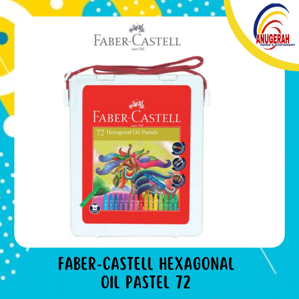 

Faber-Castell Hexagonal Oil Pastel 72 (PCS)