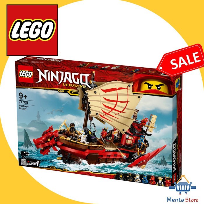 LEGO Ninjago 71705 Destiny's Bounty Mainan Anak Ninja Best Online Shop