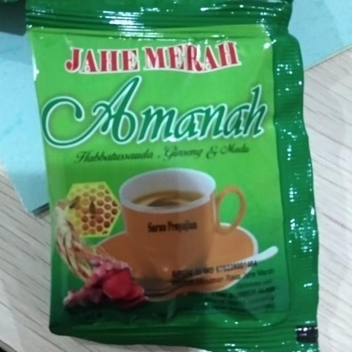 

jahe merah super amanah jma per ball 20 renceng