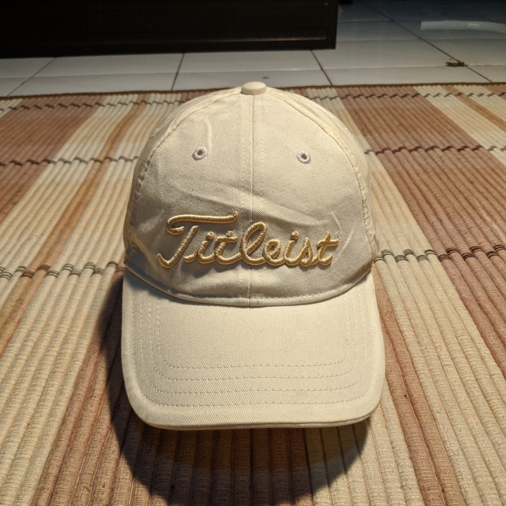 Topi Golf TITLEIST Performance Tour Golf Cap Original Second Preloved