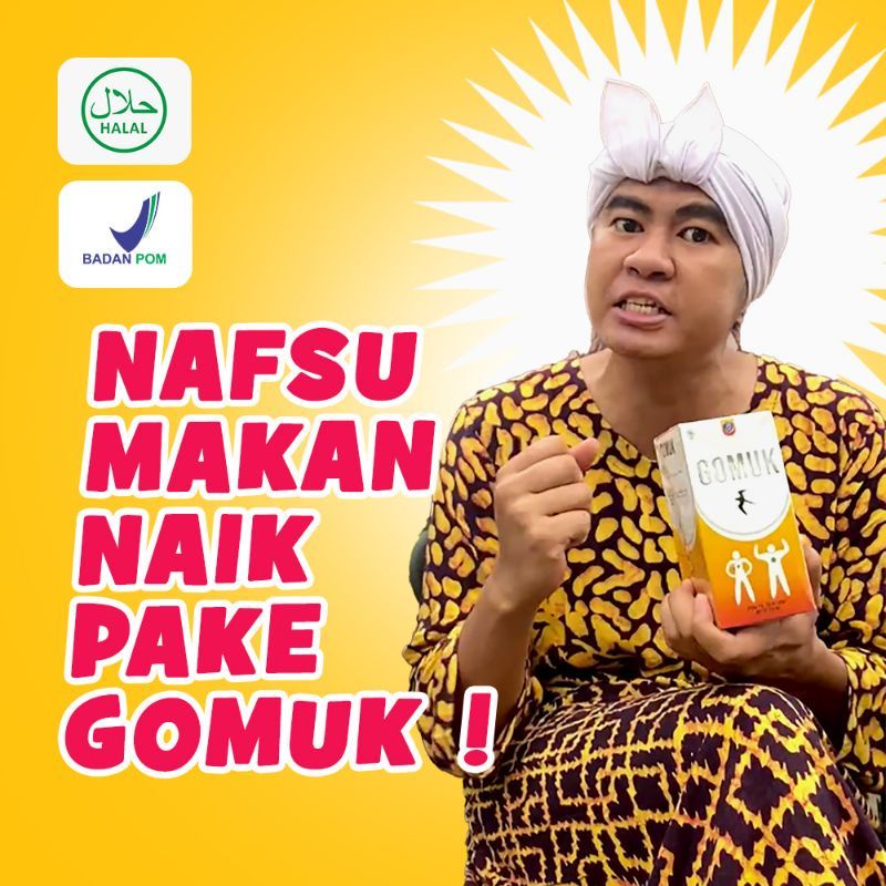 MADU GOMUK/MADU PENGEMUK HERBAL/BPOM 250 ML