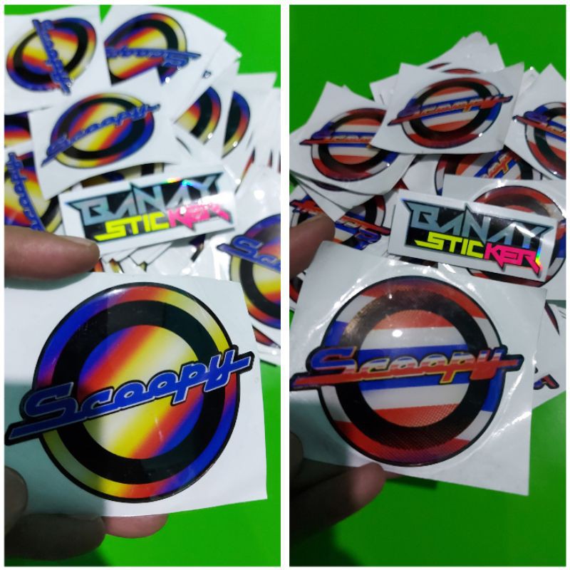 EMBELM SCOOPY BULAT TIMBUL