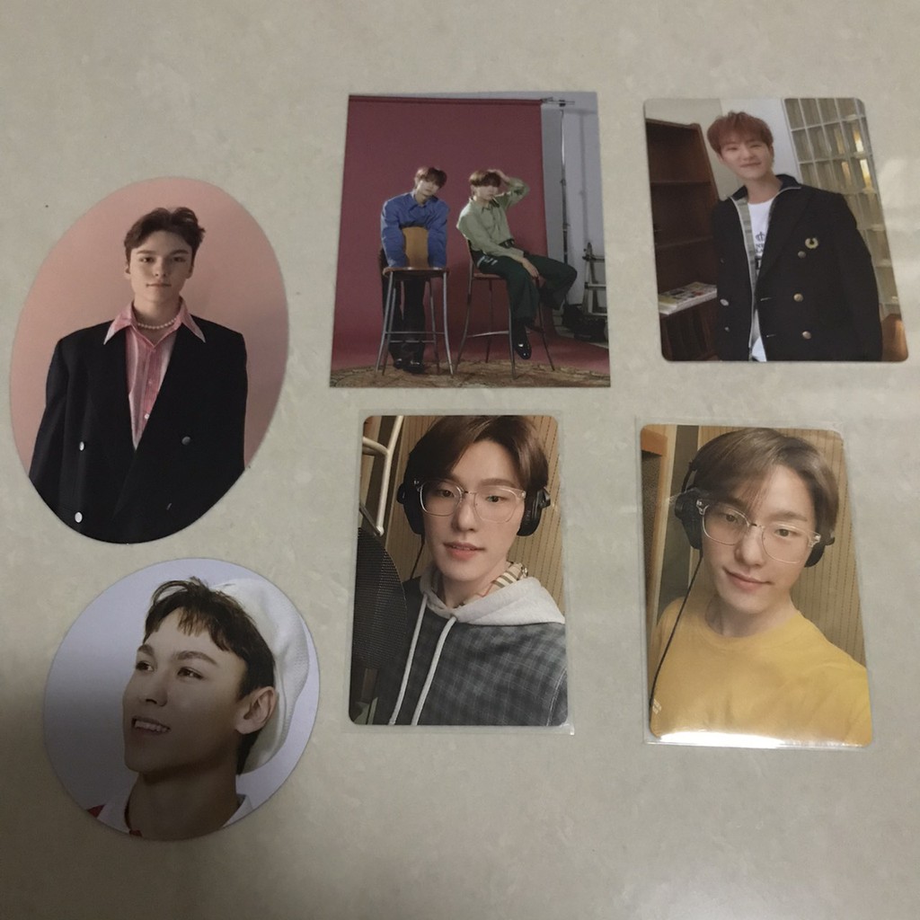 seventeen semicolon vernon hoshi dino seungkwan jun pc otp mini card