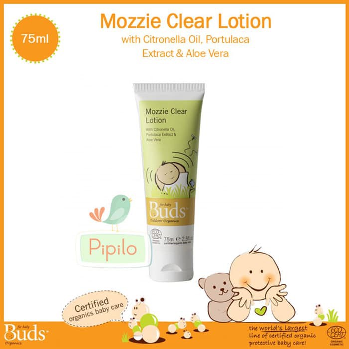 BUDS Mozzie Clear Lotion / lotion anti nyamuk bayi anak
