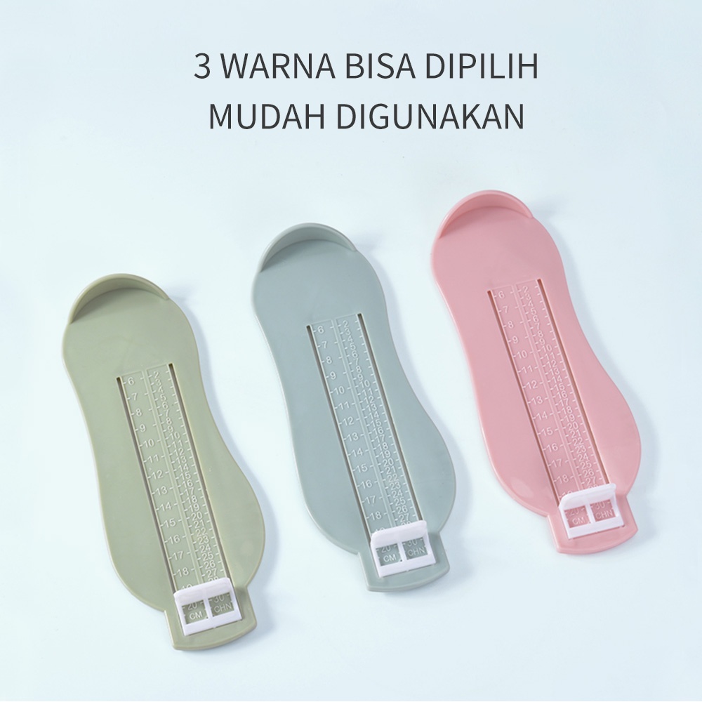 Mumystation  Pengukur kaki anak foot measurement tool alat ukur kaki bayi