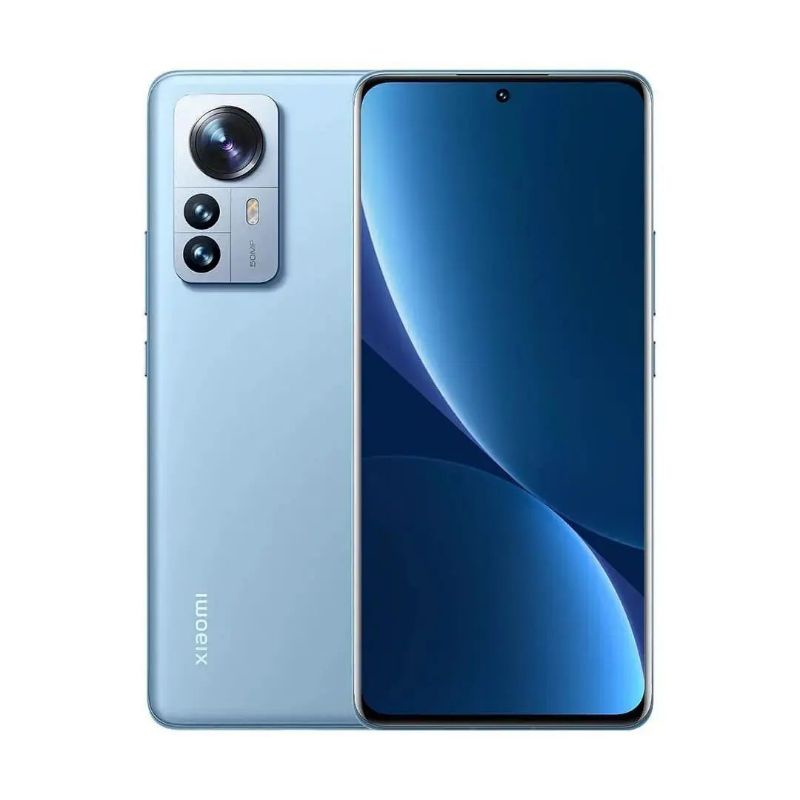 HP Terbaru Xiaomi 12 Pro 5G 8/256 Ram 8GB Rom internal 2565GB - New TAM Original Garansi Resmi - Handphone Smartphone Hape 50MP OIS Snapdragon 8 Gen 1 - Warna Baru Blue Gray Grey Black Purple Blue Biru Abu abu Hitam 8 12 256 - Promo Murah-Blue