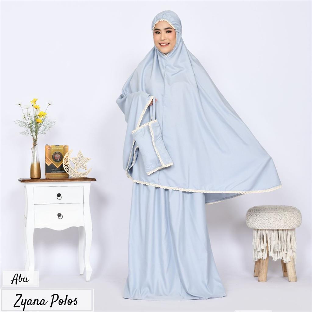 mukena bali ukuran standar | mukena adem mukena polos katun micro + sajadah sujud yang bisa jadi tas