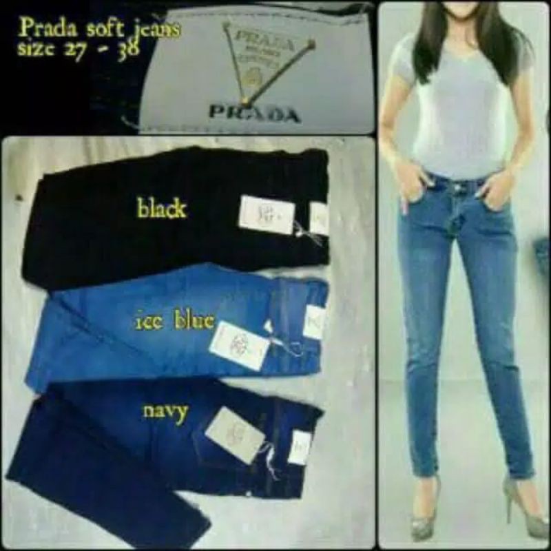 celana jeans prada