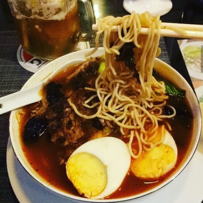 

impor-mie- vacuumpack ramen bisa request mie jepang halal ramyun - 1.75mm, lurus -mie-impor.