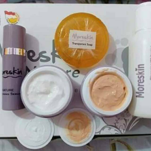 

Cream moresKin nature skincar nasa