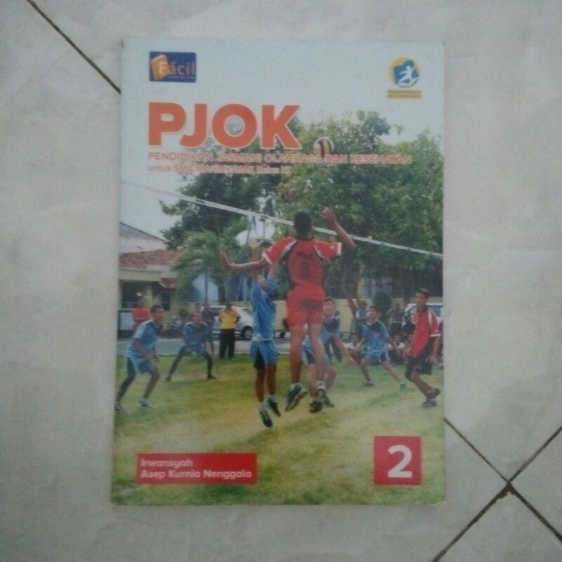 buku paket pjok/penjaskes sma kelas 2/11/xi facil kurikulum 2013