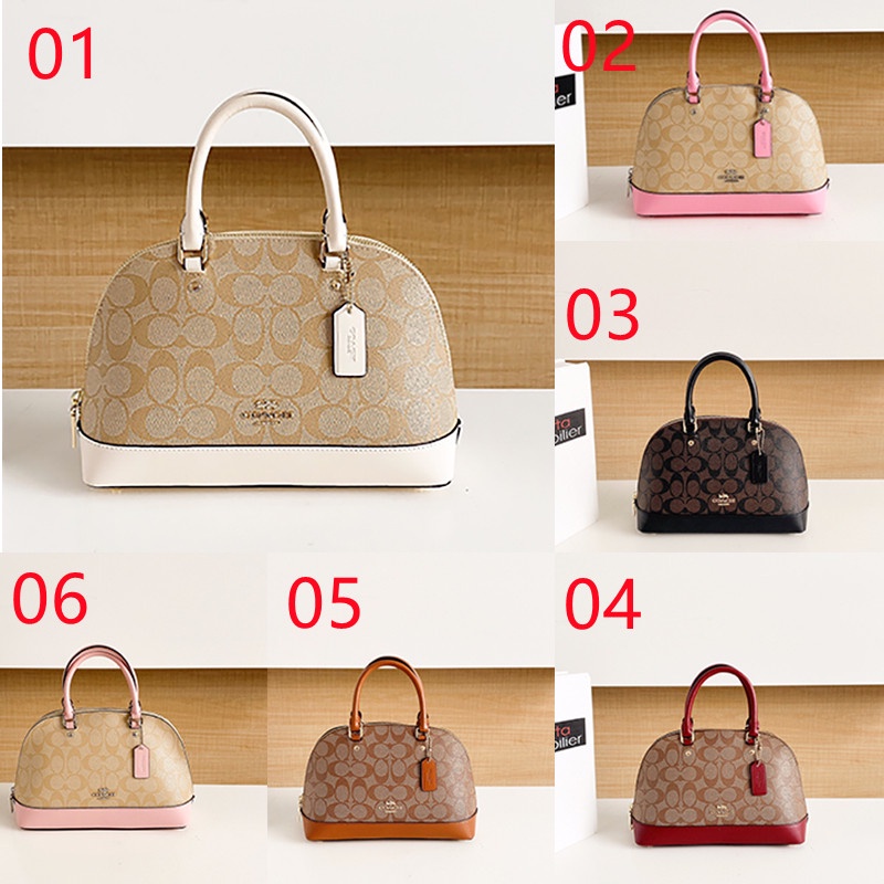 COACH 27583 Tas Wanita PVC Fashion Wanita All-Match Messenger Bag/Tas Bahu/Tas Tangan