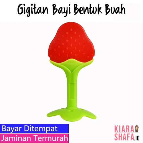 Kiarashafa - Gigitan Bayi Bentuk Buah / Teether Bayi