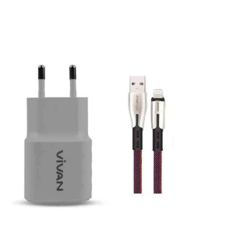 Jual Usb Adaptor Vivan Power Oval Ii Cable Type C Th Output A Quick Charge W