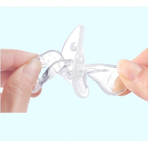 VnM009 | Empeng Bayi Full Sillicone / Dot Perlengkapan Bayi / Finger Pacifier / Nipple Pacifier