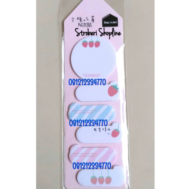 

Sticky Notes Strawberry (IMPORT China)