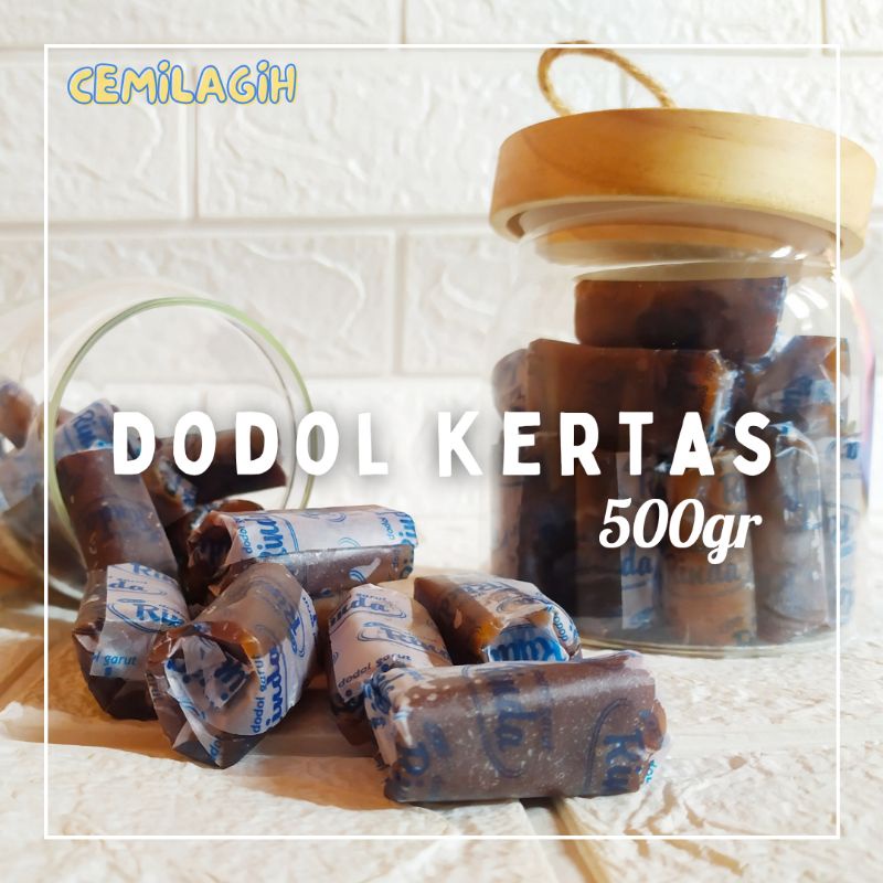 DODOL KERTAS 500gr/DODOL GARUT ASLI