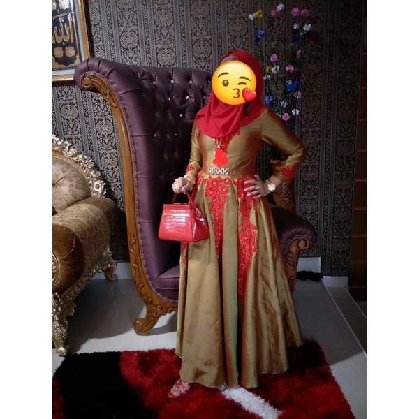 preloved baju pesta mewah dan elegan