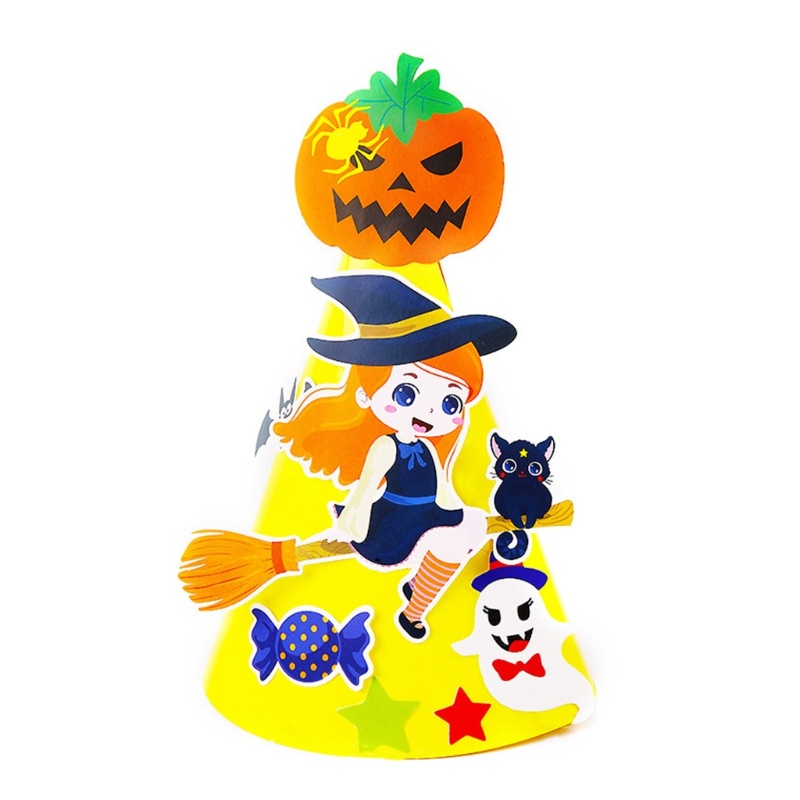 Topi Handmade DIY Untuk Dekorasi Halloween