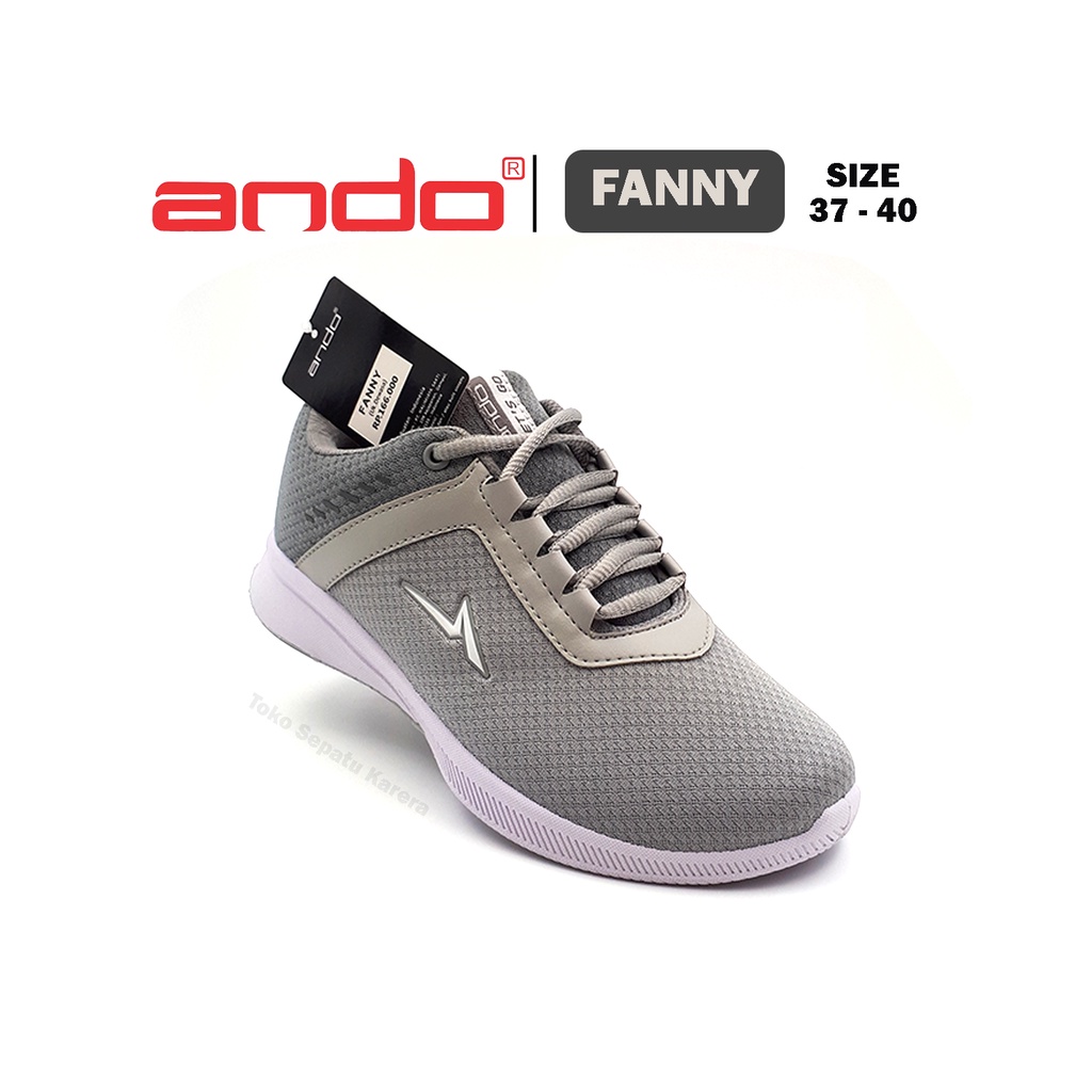 Sepatu Sekolah Anak Remaja Perempuan – Sepatu Wanita Dewasa – ANDO – FANNY – Size 37-40 – Sneakers –