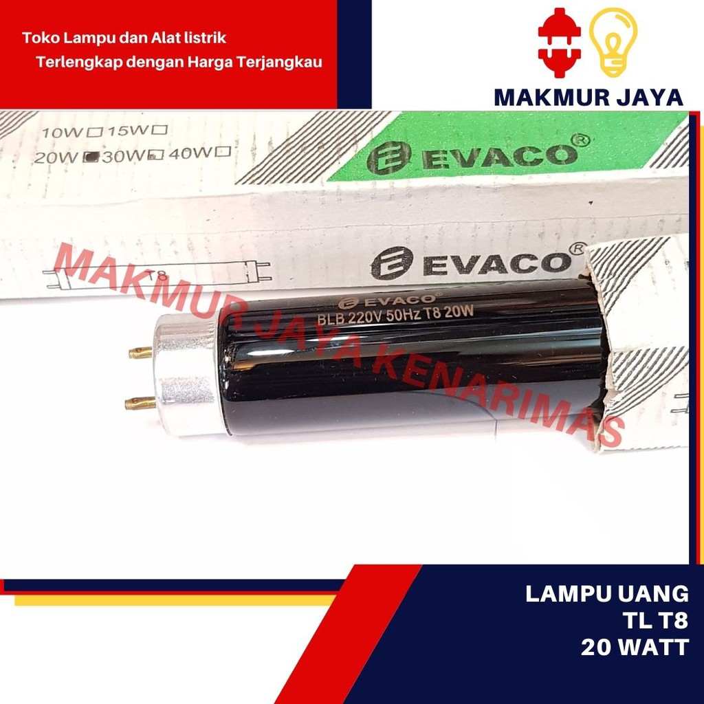 Lampu Uang 20W/Lampu TL T8 Uang BLB/Lampu Refil Uang 20W/Lampu UV Uang
