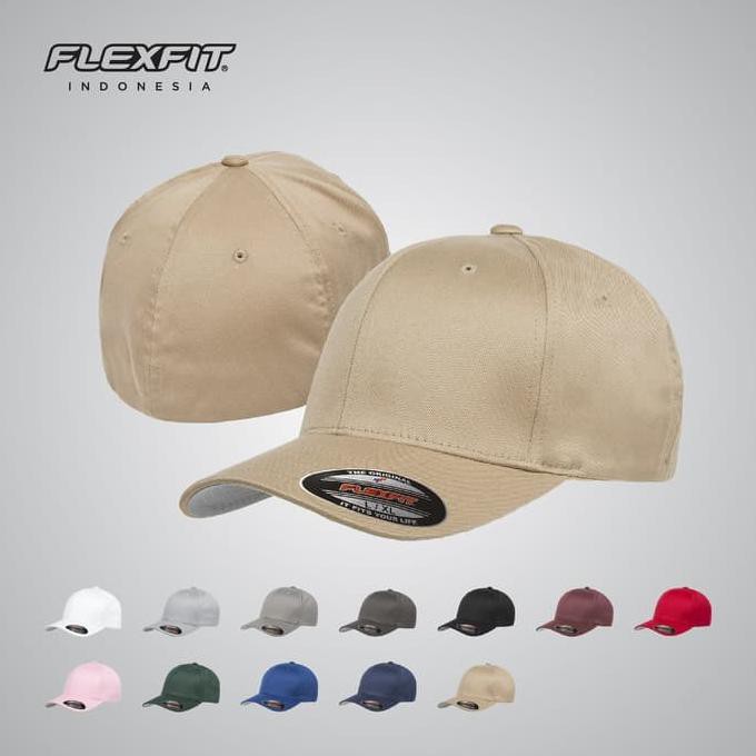 6277 Flexfit Wooly Combed Yupoong Topi Original