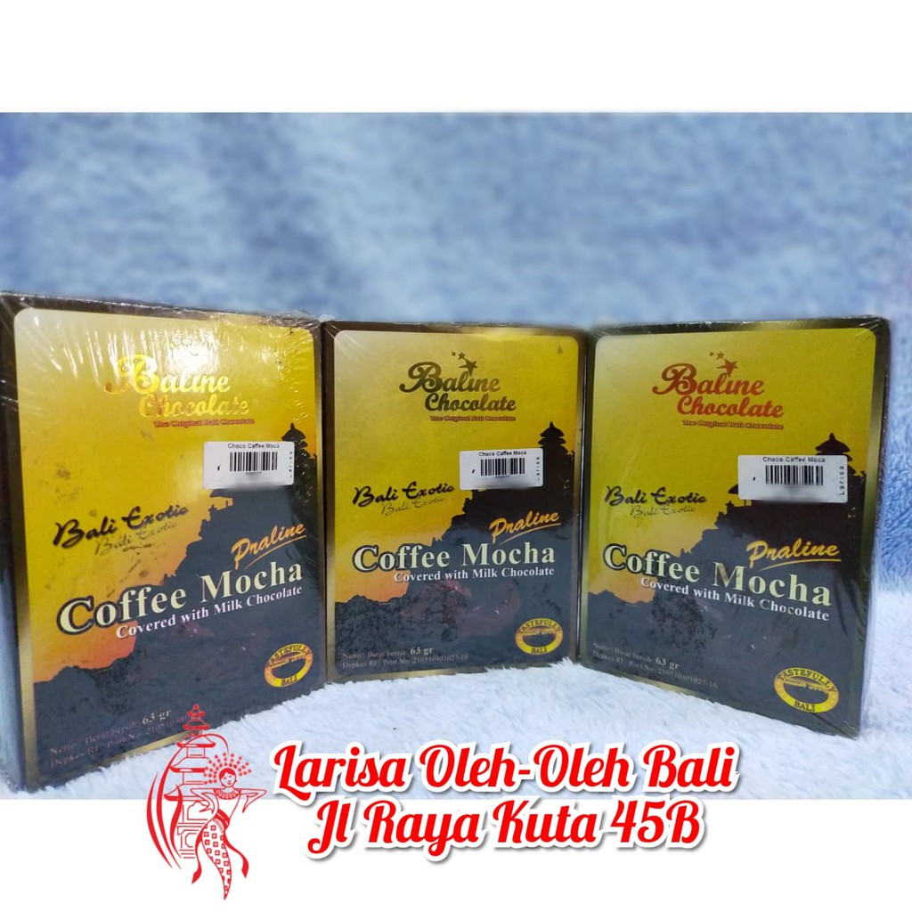 

Coklat Khas Bali Choco Coffee Mohca - Baline Chocolate