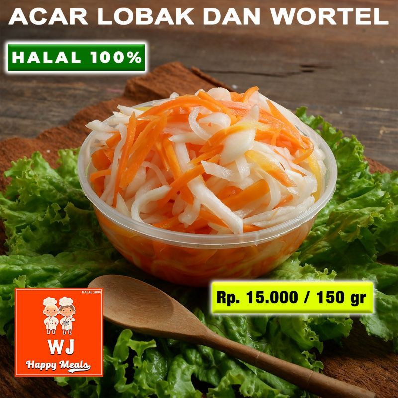 

acar lobak dan wortel