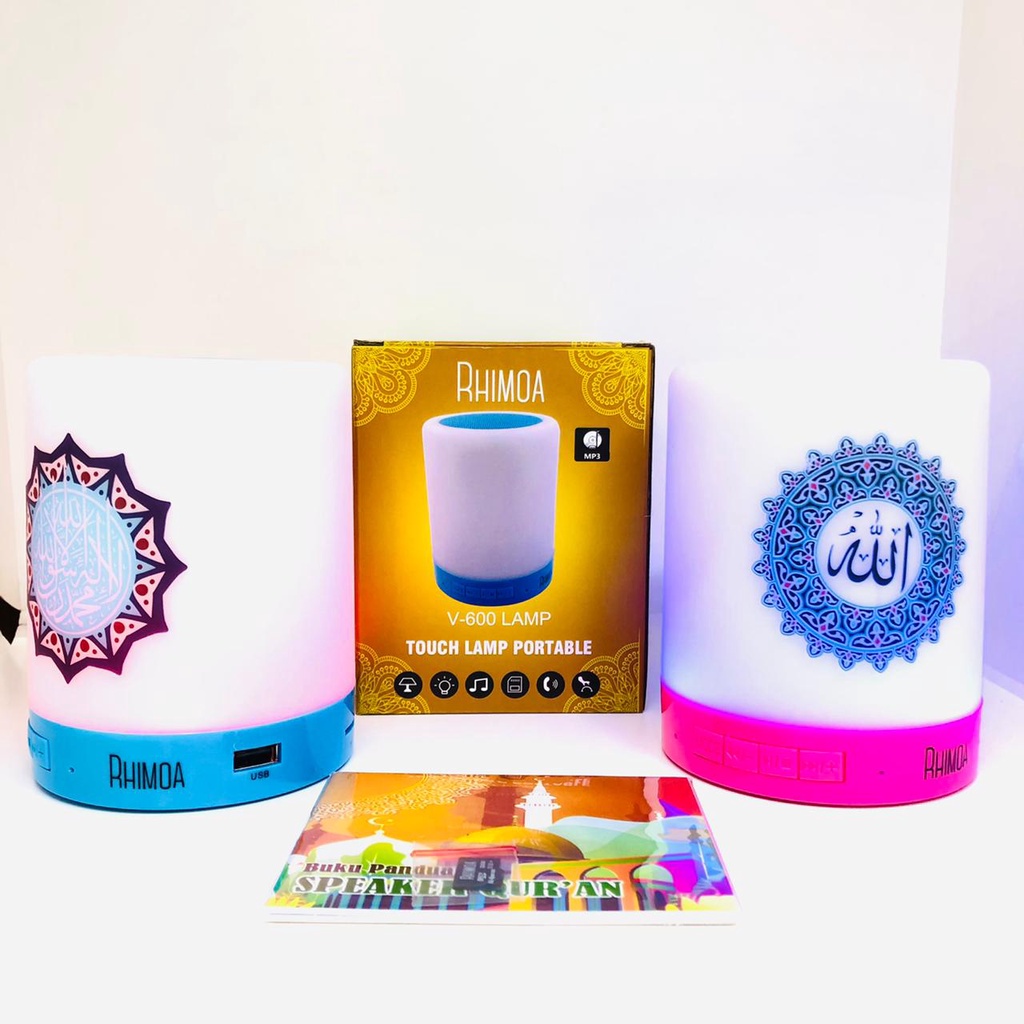 PROMO 7.7 Speaker Murotal Quran 30 Juz Lampu Tidur + Bisa Bluetooth + MEMORY 32GB SULTAN