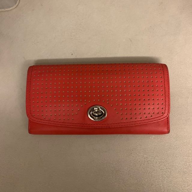 <PRELOVED> Dompet Coach / Coach Long Wallet in Pink