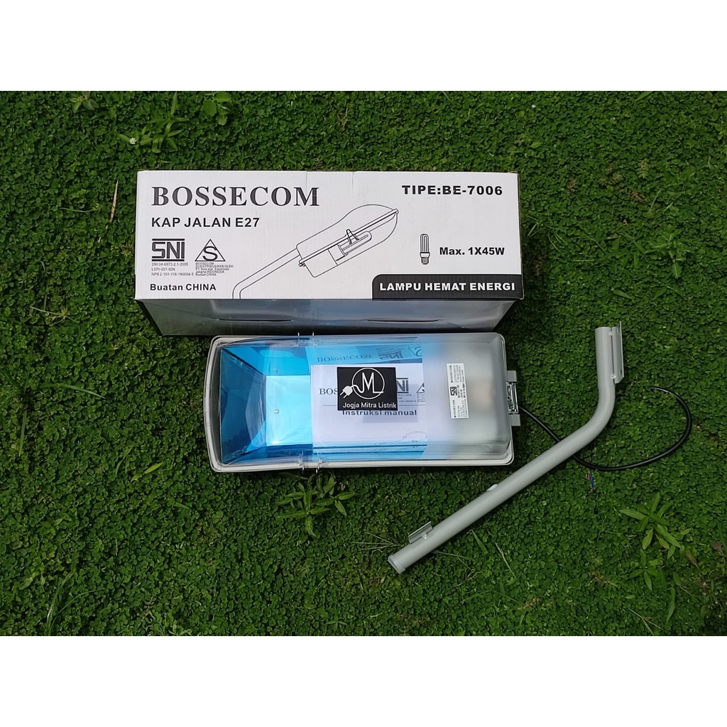 KAP LAMPU JALAN PJU E27 BOSSECOM