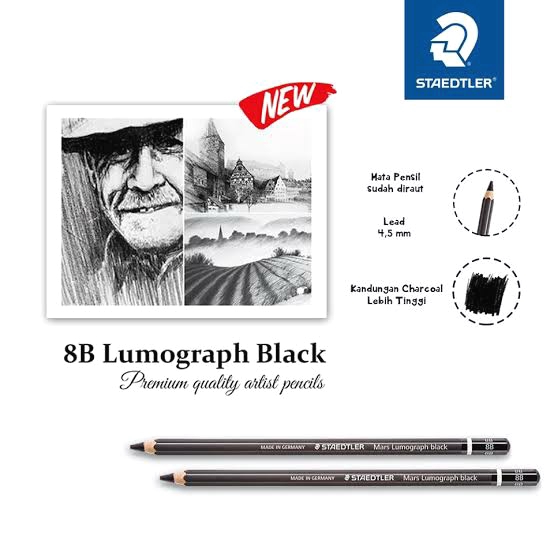 

Staedler Mars Lumograph Black 8B