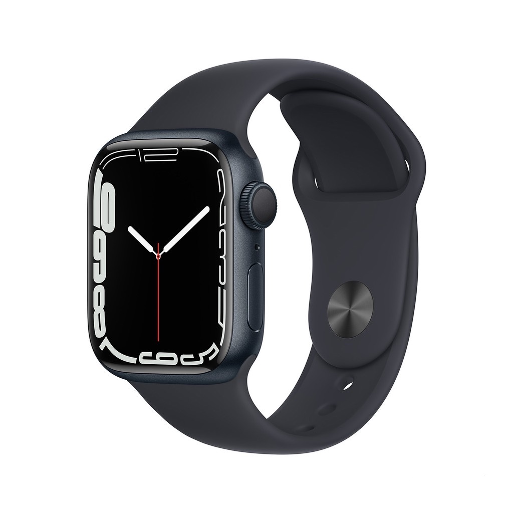 Apple Watch Series 7 41mm GPS, Midnight, Midnight Sport Band