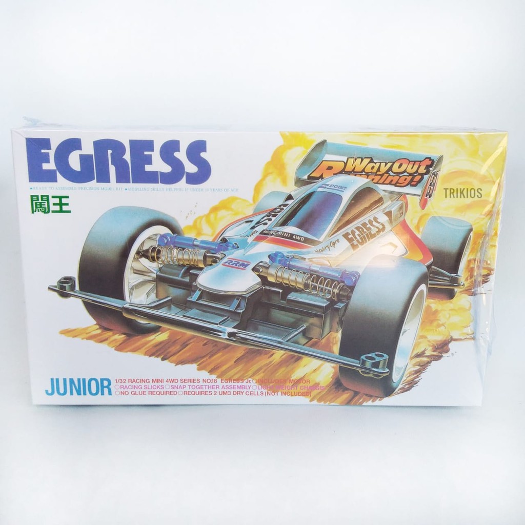 Tamiya Mini 4wd Merk Ruize Egress Junior Type 4 Chassis