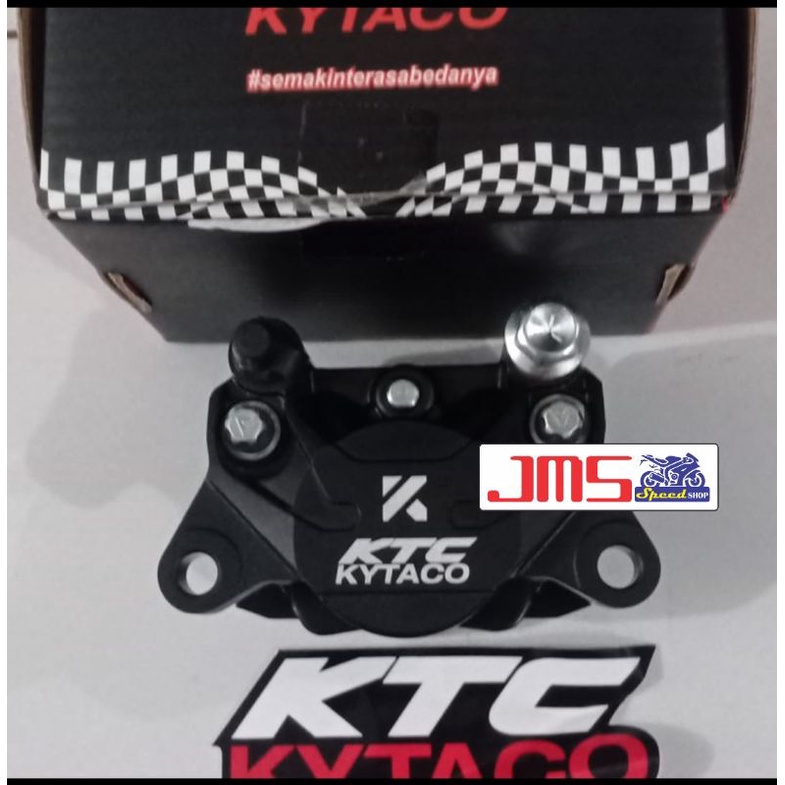 kaliper ktc kytaco 2 piston universal Mio beat Vario mx Fu mx king Vixion aerox nmax soul rxk scoopy satria f150 Sonic cbr150 r15 ninja r/rr ninja 250 Jupiter MX Vega blade