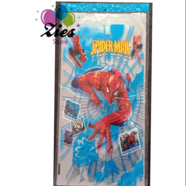 

Plastik snack ulang tahun / plastik kado / plastik souvenir spiderman