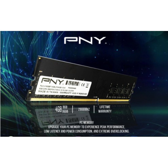 Memory / Ram PNY Longdim 8GB DDR4 PC21300 2666Mhc