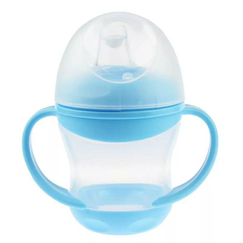 Botol Minum Bayi Spout Silicone Baby Training Cup Gelas Minum Bayi SIlikon