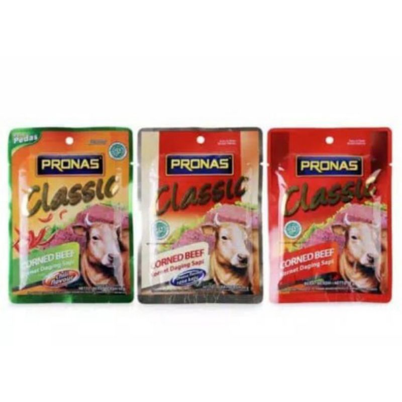 

pronas cornet beef sachet 50g