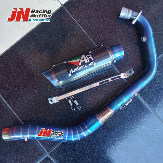 Knalpot Austin Racing vixion,cbr,r15,fu,sonic dll