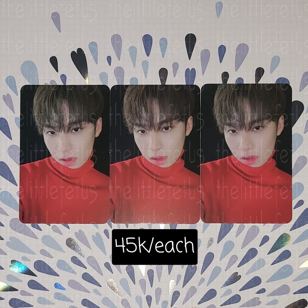SEVENTEEN OFFICIAL PHOTOCARD PC GOING MAGAZINE GOMAGZ MINGYU BLACK