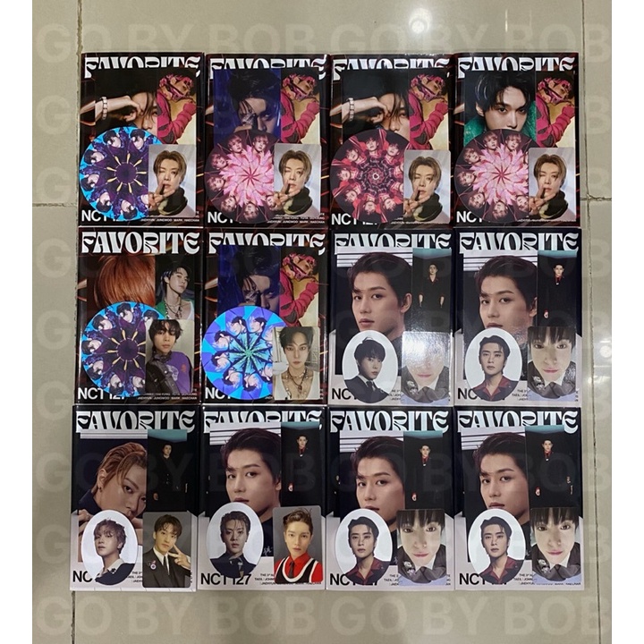 NCT 127 FAVORITE UNSEALED ALBUM CLASSIC CATHARSIS TAEIL JOHNNY TAEYONG YUTA DOYOUNG JAEHYUN JUNGWOO 