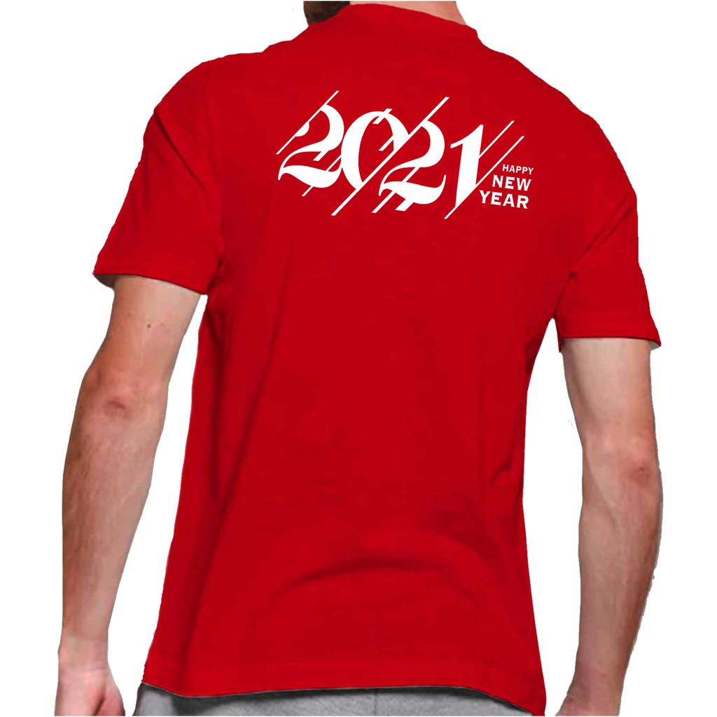 Baju Kaos Pria / Wanita T-Shirt Distro 2021 Gambar Depan Belakang